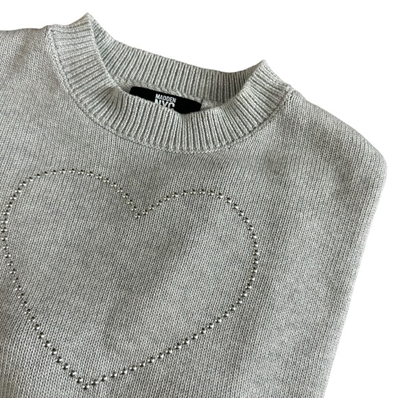 Madden Nyc Sweaters - Madden NYC Cropped Sweater. Light gray, Women’s size small